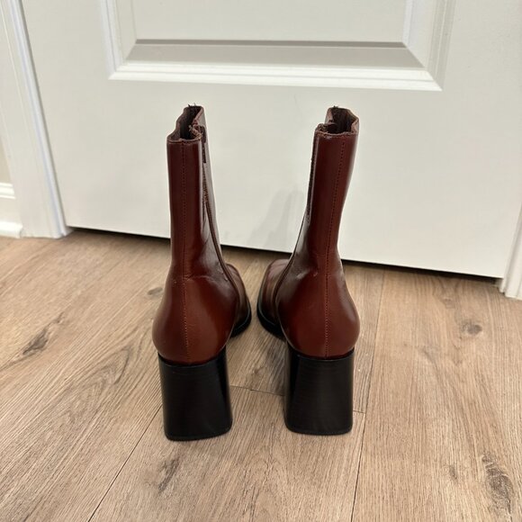 JEFFREY CAMPBELL Sherpal Bootie in Brown Size US 9 - Picture 5 of 10